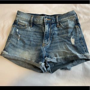 Size:00, Hollister, High-rise short-short, Jean shorts